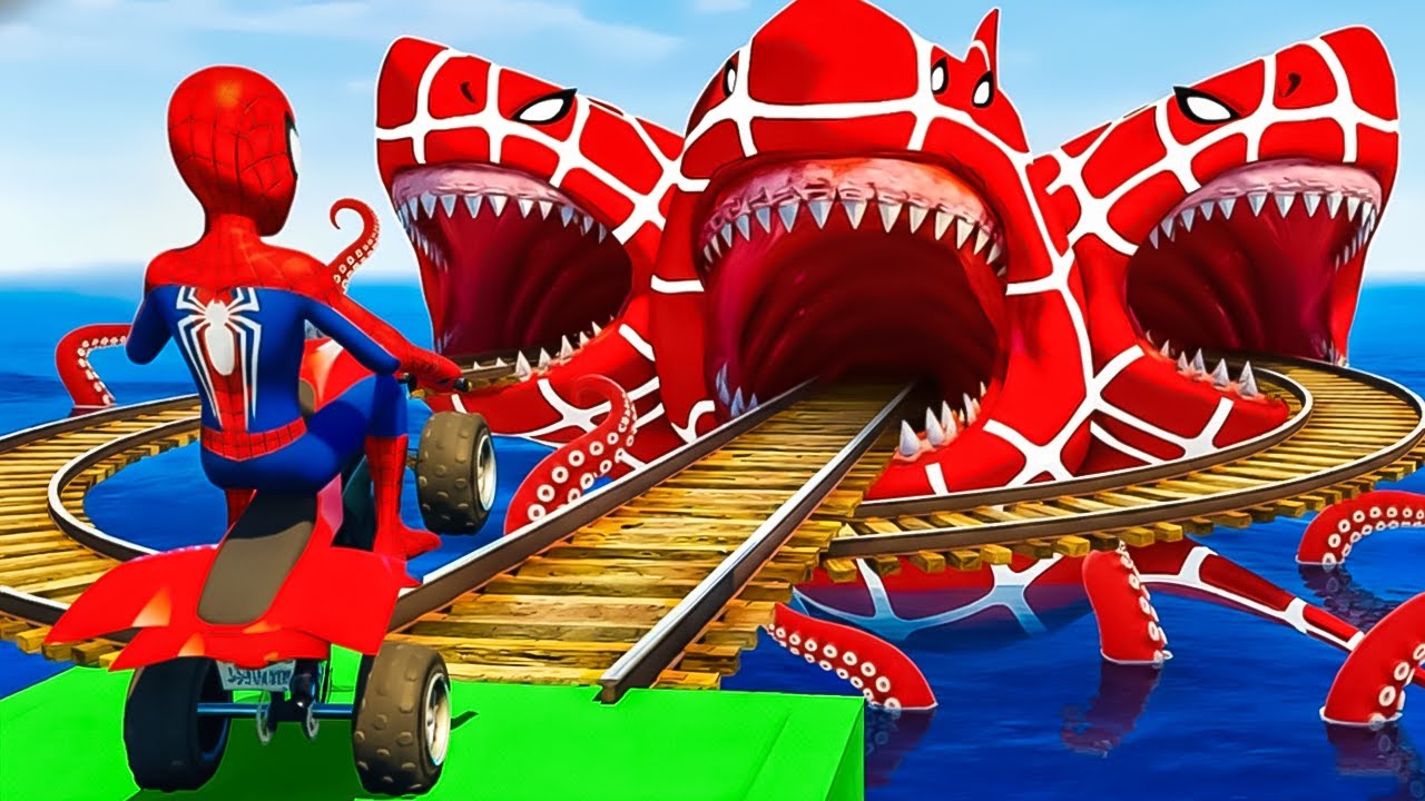 Spider-Man Rescue batman vs iron man vs venom funny Game GTA 5 superhero