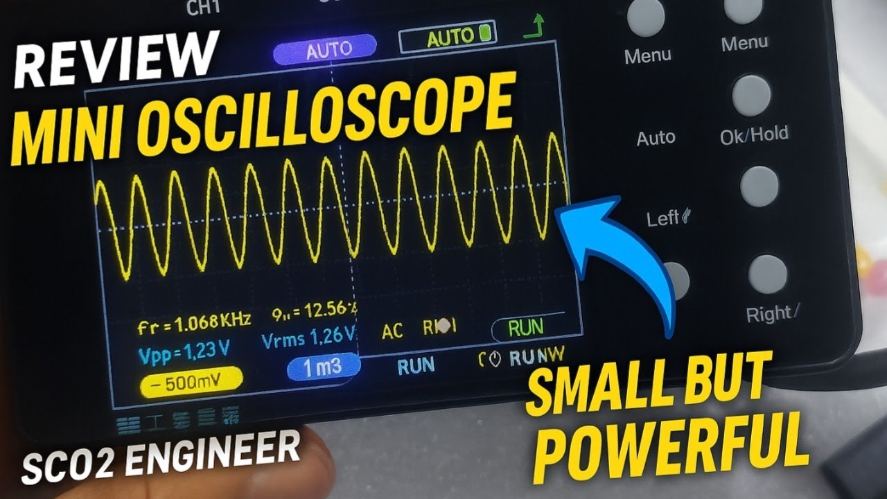 Mini Oscilloscope SCO2 ENGINEER – Alat Kecil, Fungsi Besar! 🔧