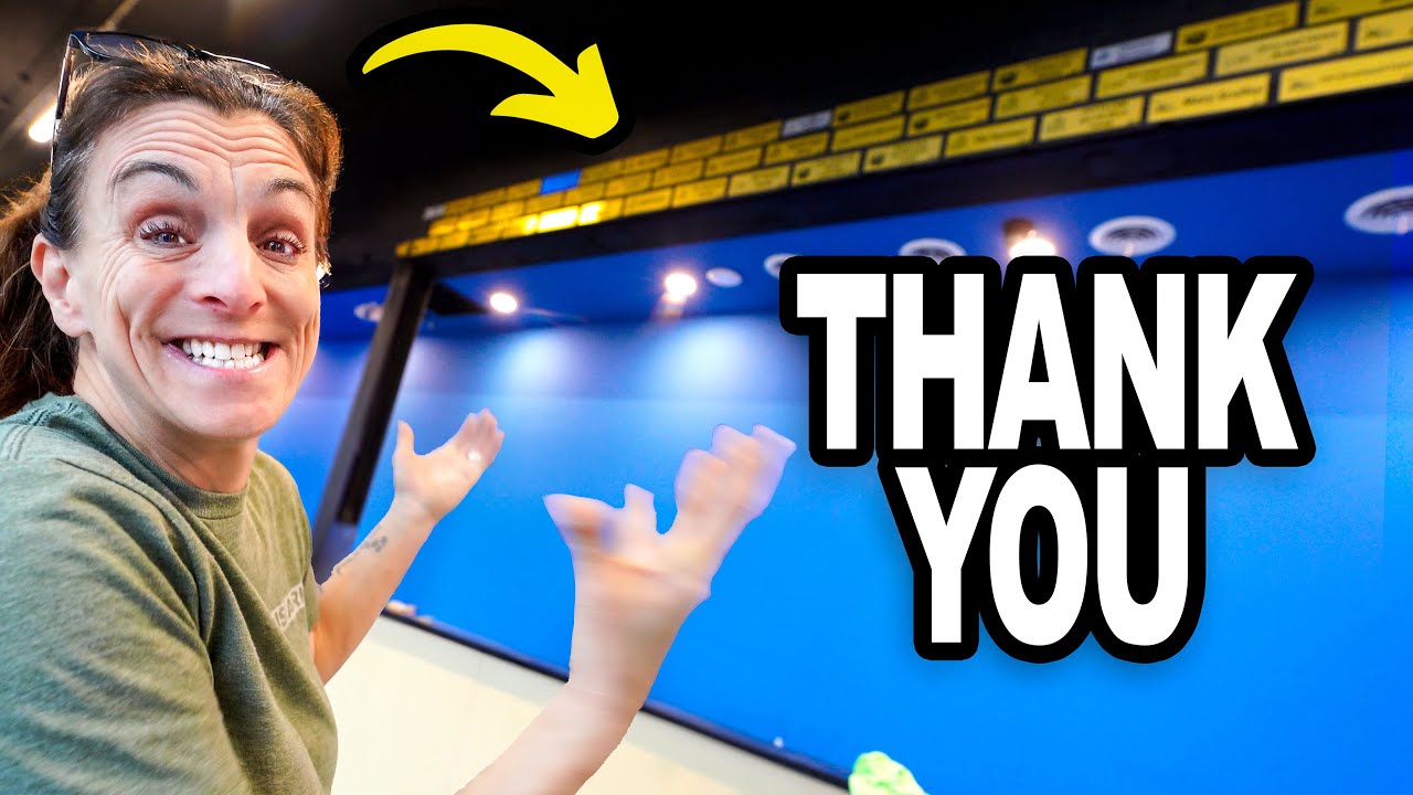 You Gave $115,000 to Build Our Aquarium!