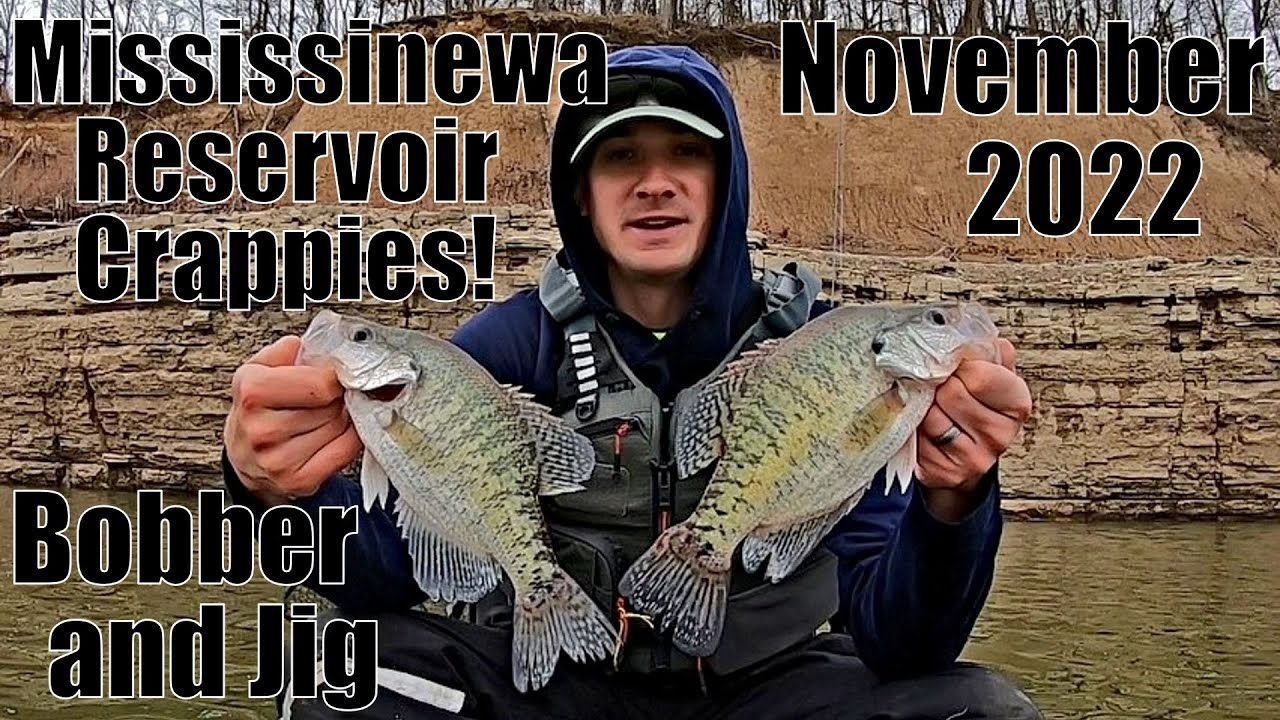 Indiana Kayak Fishing: Mississinewa Reservoir Crappies 11/28/22