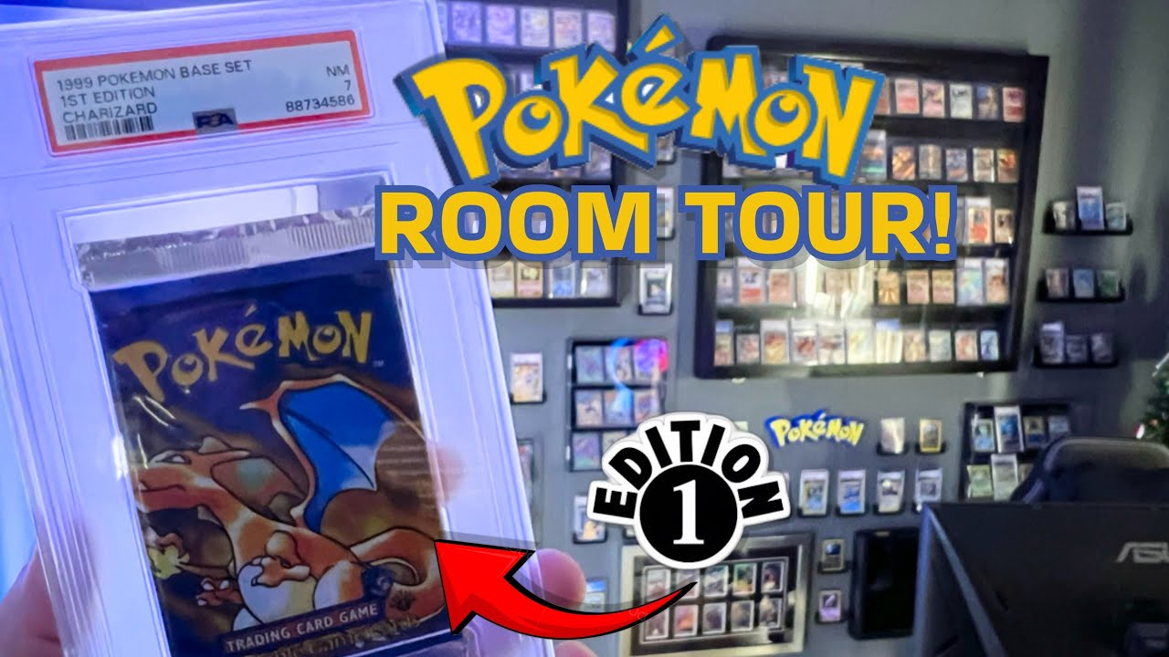 ULTIMATE POKEMON CARD ROOM TOUR!