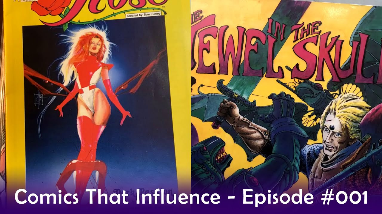 Comics That Influence – Episode 001  - Indie Black and Whites PART 01