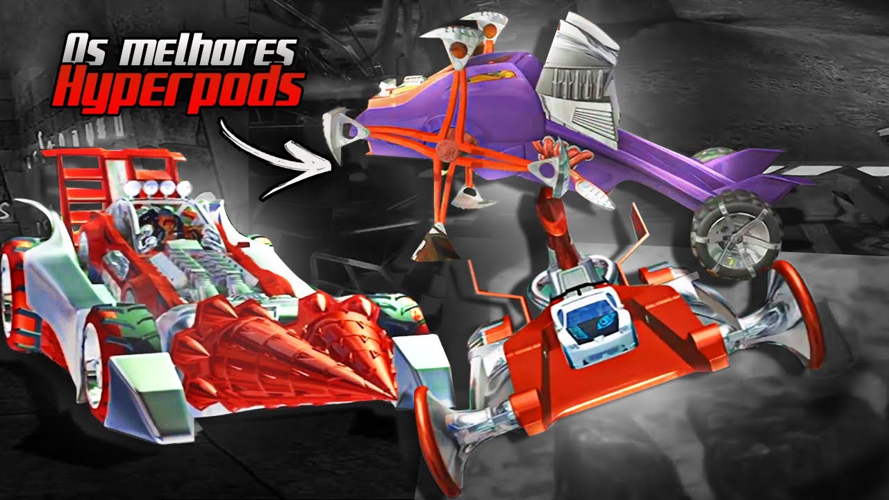 OS HYPERPODS MAIS APELÕES de HotWheels Acceleracers