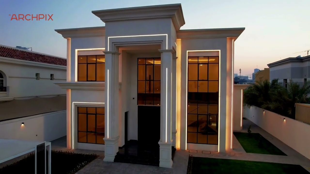 NEO Classic Villa 373 | Classical Luxury Villa in Dubai ( ALBARSHA SOUTH SECOND ) | Archpix