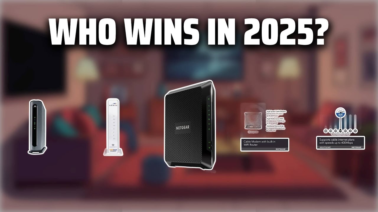 The Top 5 Best Modem Router Combo in 2025 - Must Watch Before Buying!