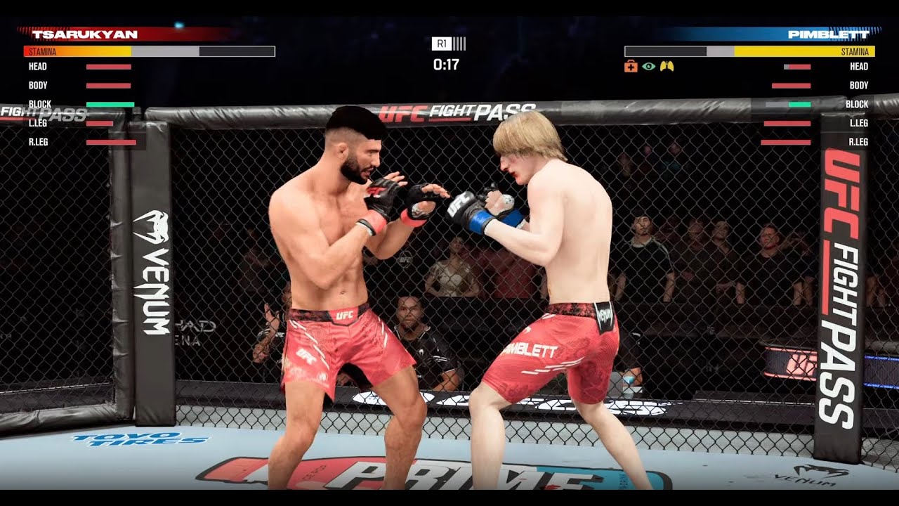 UFC 5: Arman Tsarukyan Vs Paddy Pimblett