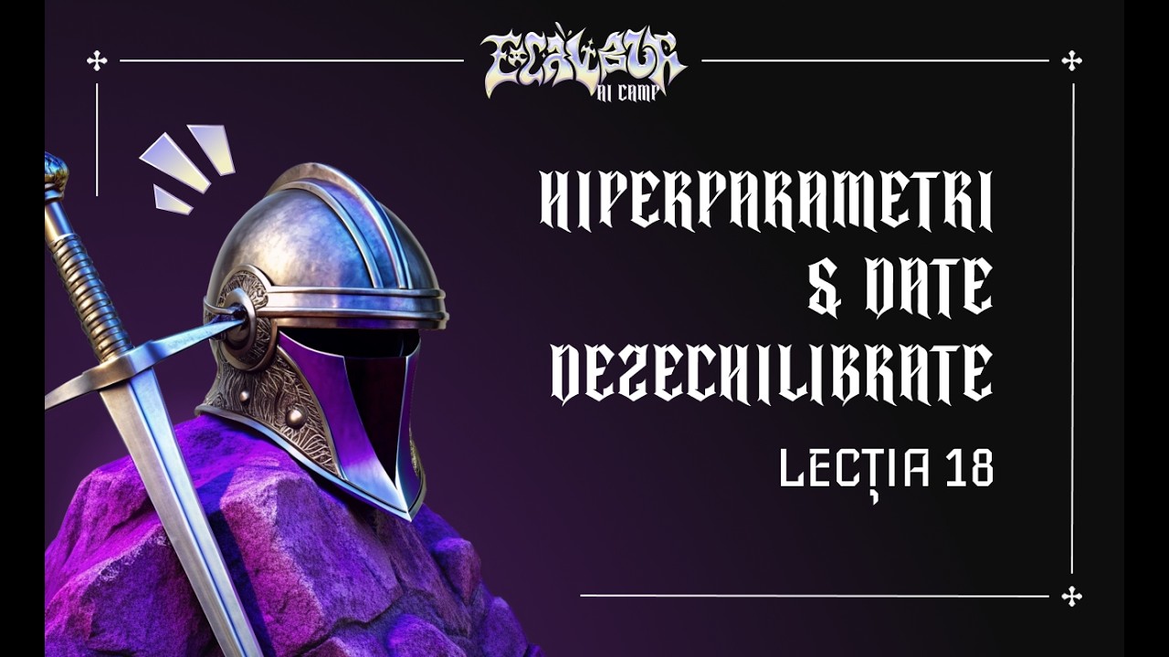Hiperparametri & Date Dezechilibrate | Lecția 18