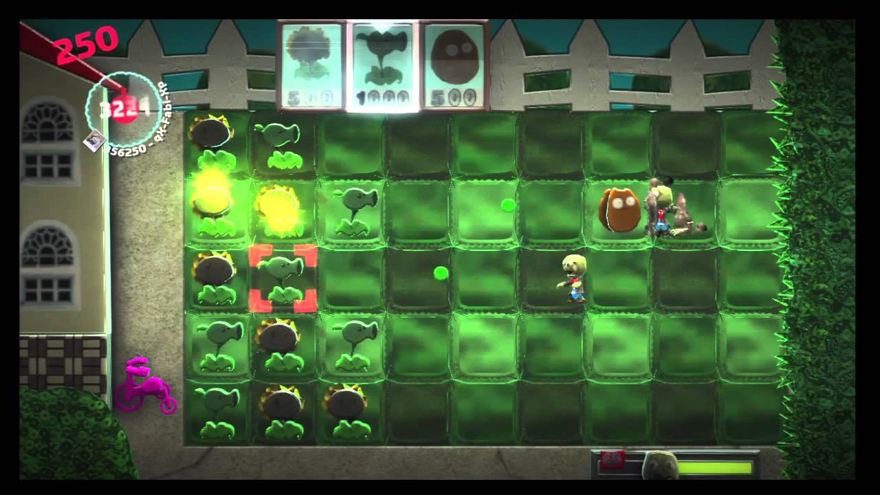 little big planet 2 - Plants vs Zombies (Zombots)