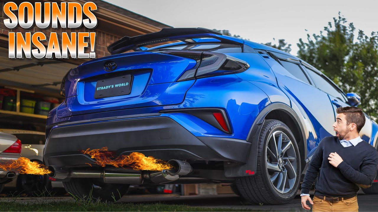 Лучший выхлоп Toyota CHR!