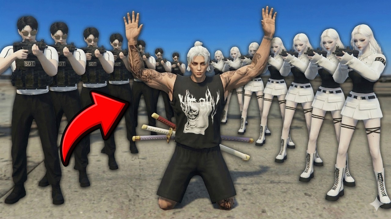 보안국 쳐들어가서 서열정리 해줬습니다 (GTA5 인생모드)