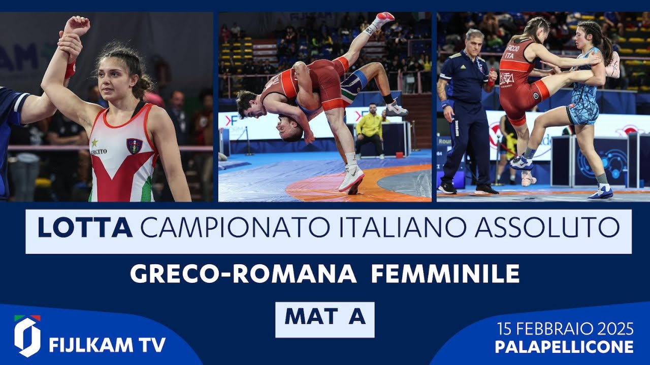 Lotta - Campionato Italiano Assoluto GR/WW 2025 - Mat A