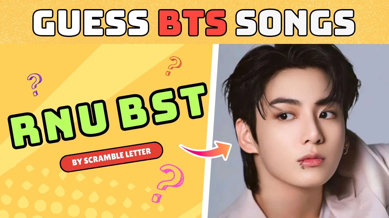 Guess the BTS Song by Scrambled Letters 💜🎵 | BTS Quiz Game 2026