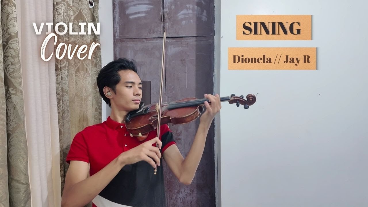 Sining - Dionela ft. Jay R | Violin Cover | Ryder Bae
