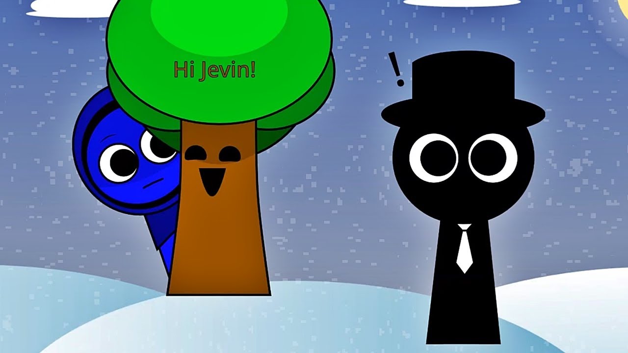 Sprunki: Muting Mr. Black 🔇 Remix – Animation Meme