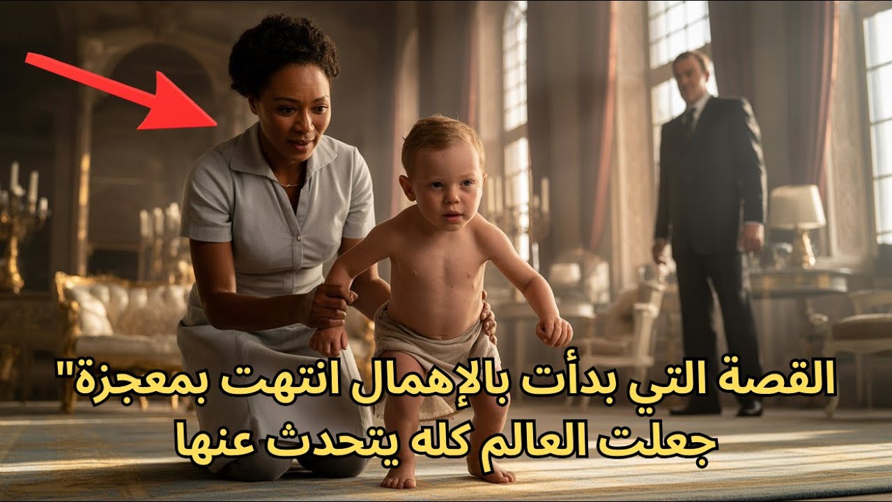 ابن المليونير لم يمشِ أبدًا… حتى غيّرت الخادمة السوداء التي تجاهلوها مصيره إلى الأبد