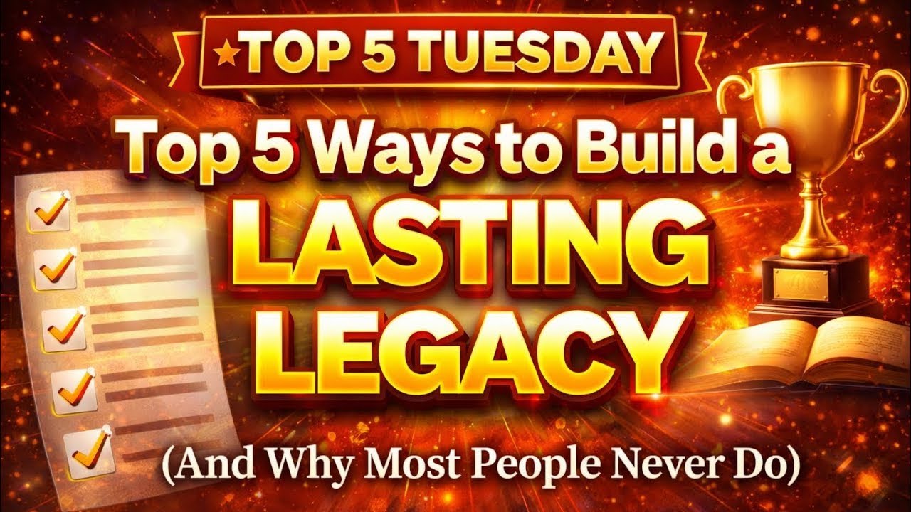 5 способов создать прочное наследие (большинство людей это игнорируют)