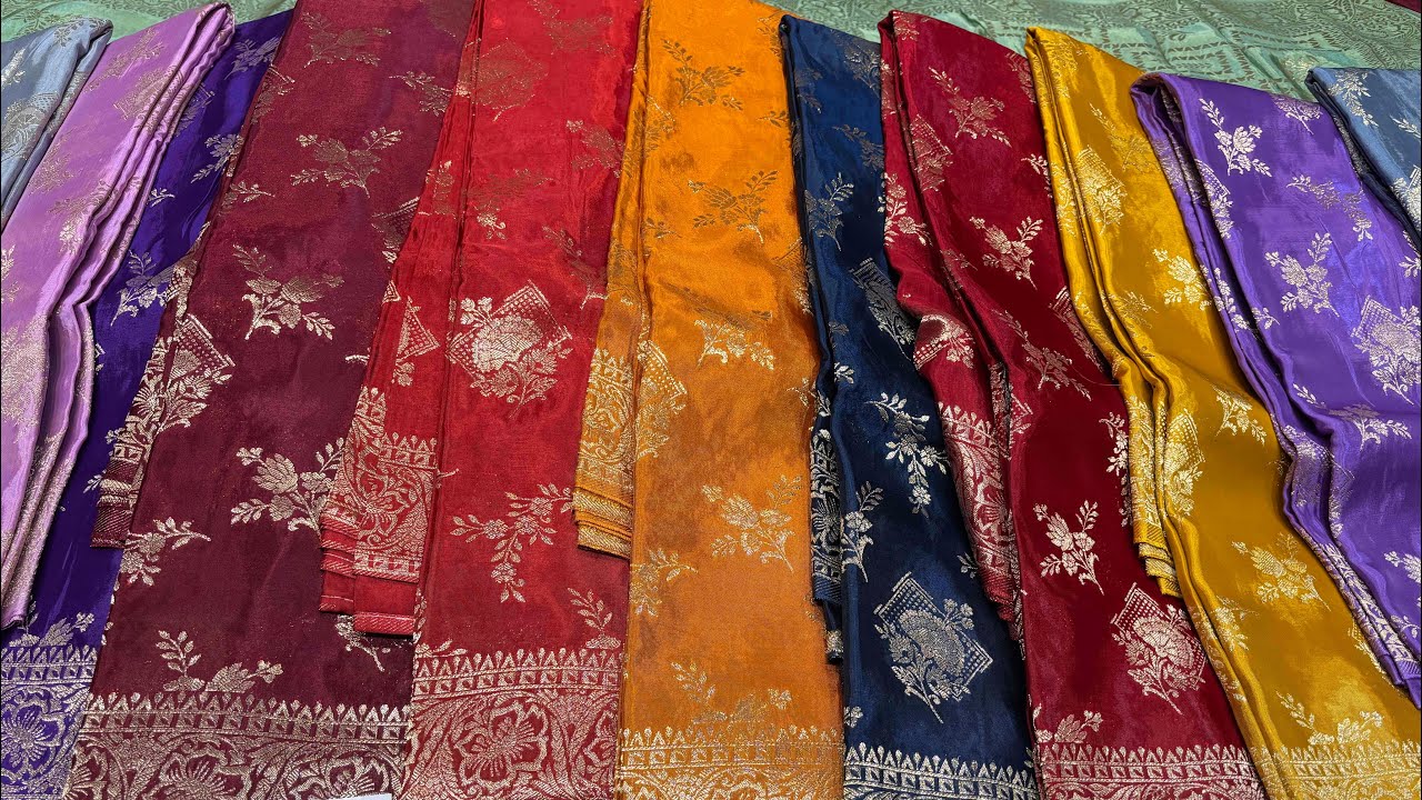 🔥 BIG SALE ALERT – Premium Banarasi Sarees | Upto 50–60% OFF 🔥