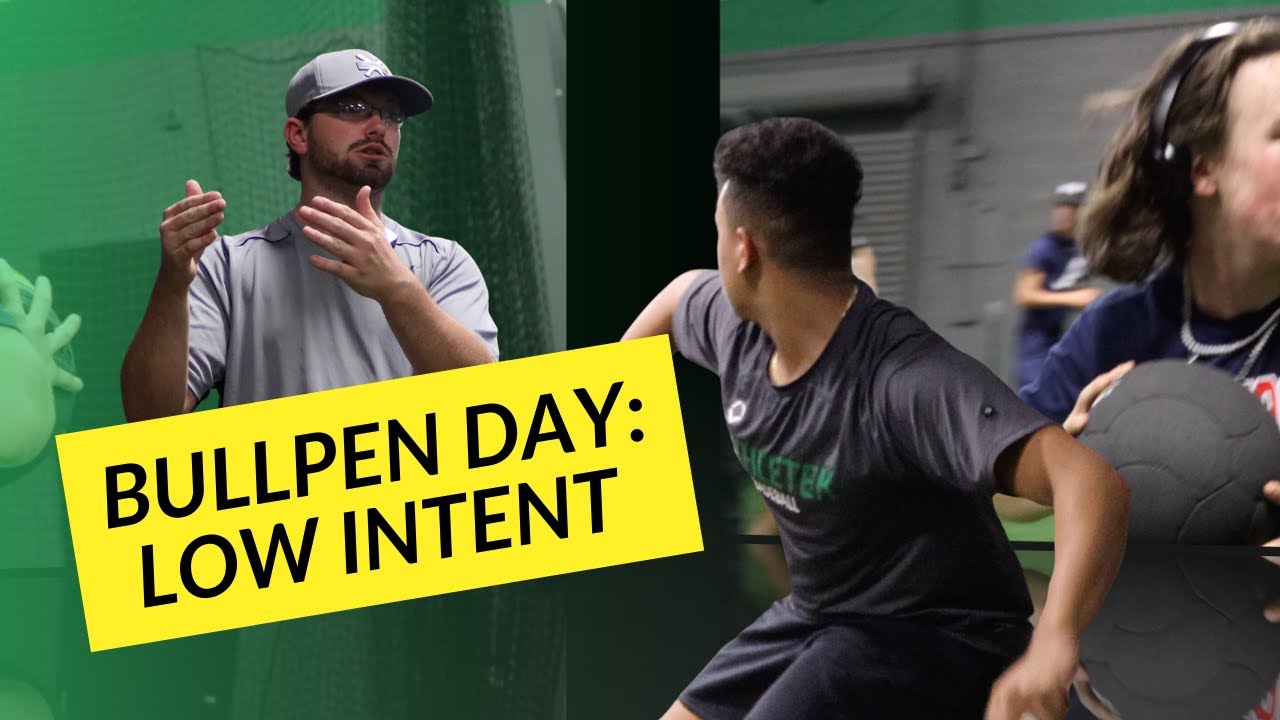 Low Intent Bullpen Day | Velocity Max