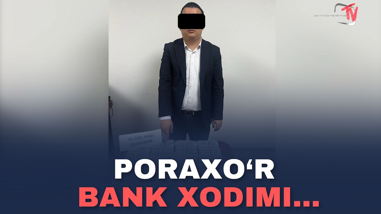 Nufuzli bankning mansabdor xodimiga nisbatan jinoyat ishi qo'zg'atildi
