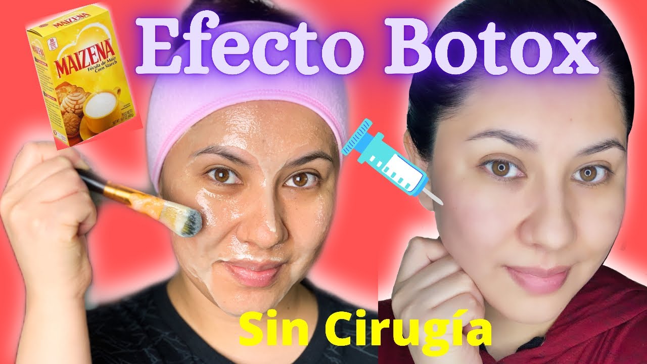 Mascarilla de Maizena Efecto BOTOX 100% Natural 😍