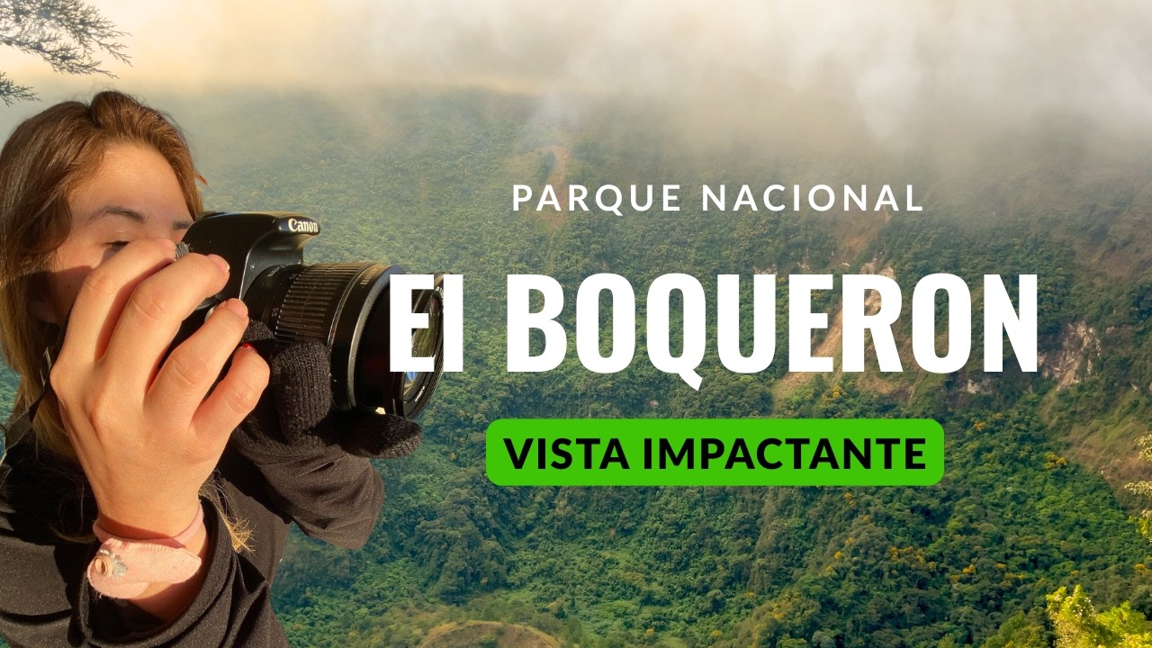 La Vista Panorámica MÁS IMPRESIONANTE del Volcán El Boquerón