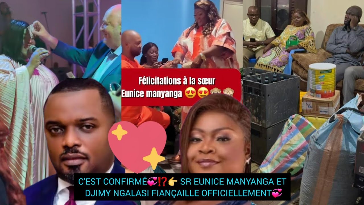 C'EST CONFIRMÉ💞👉 SR EUNICE MANYANGA ET DJIMY NGALASI FIANÇAILLE OFFICIELLEMENT💞