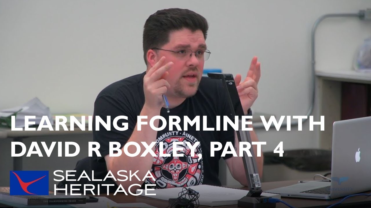 Drawing Formline with Tsimshian Artist David R. Boxley, Part 4