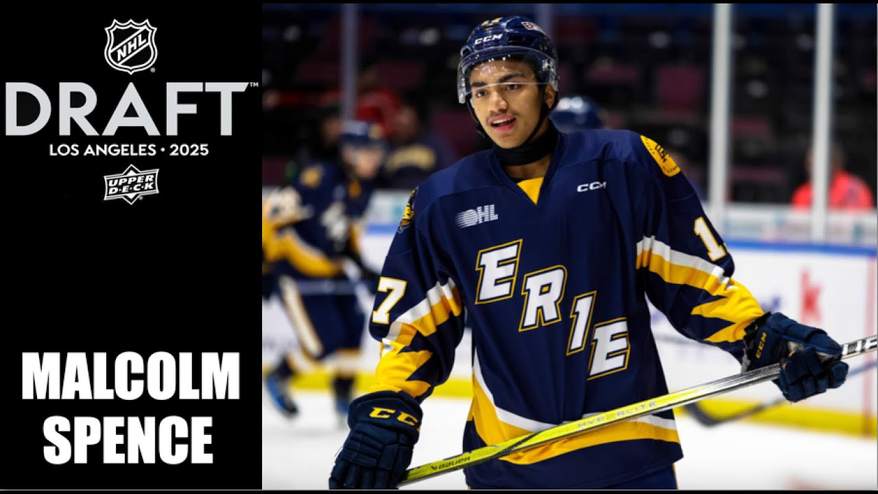 2025 NHL Draft : Malcolm Spence - 24-25 Highlights