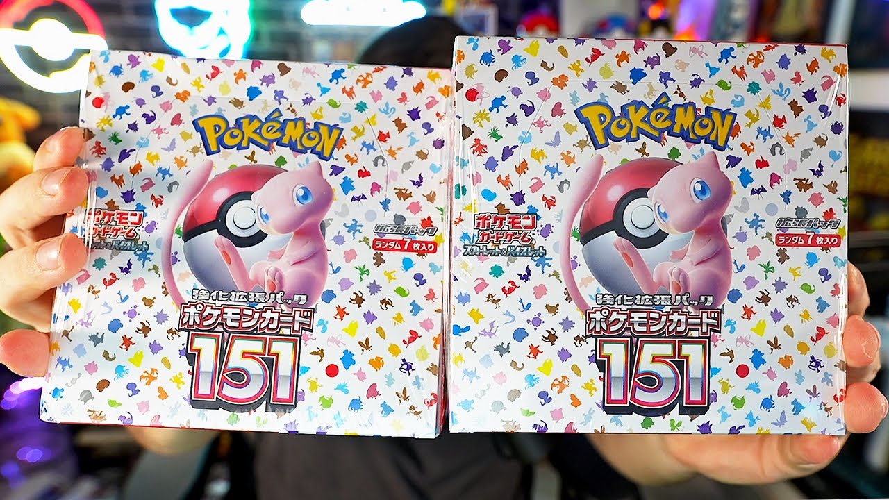 COLEÇÃO 151 - ABRI 2 Booster Box da coleção especial! - TIUSAM CARTA POKEMON