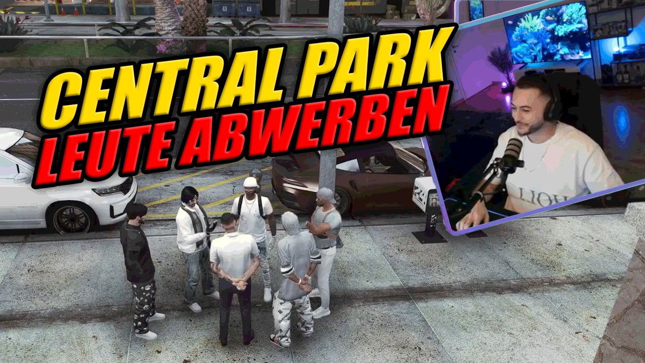 🌳 Central Park Leute abwerben 🌳 Eduardo Estevez [NewLife] #gtarp #newlife #roleplay #gaming #fivem