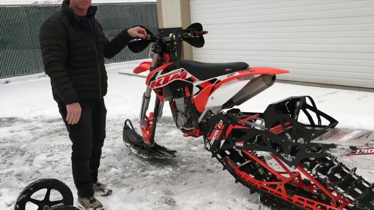 Timbersled Snowbike Wheel Kit (Quick Clip) Motion Eng