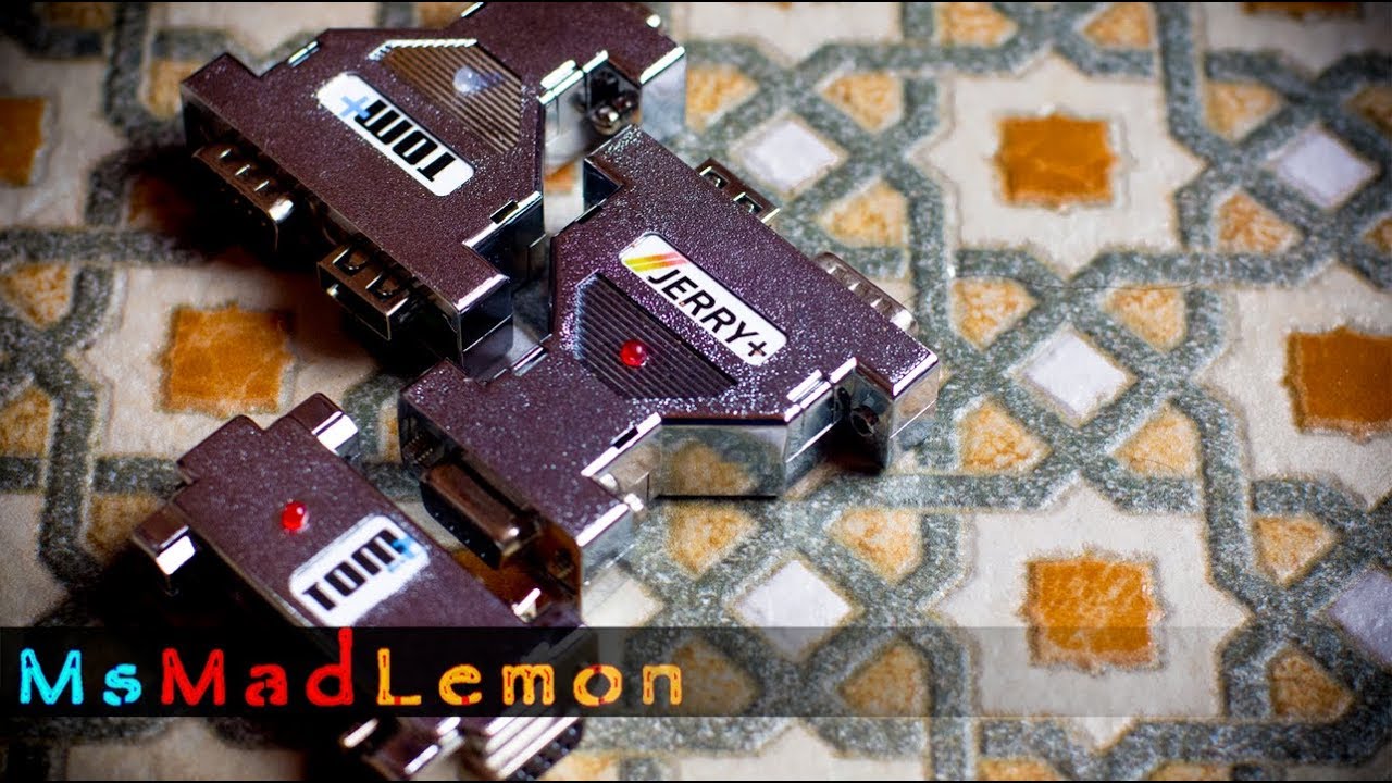 Обзор USB-адаптера для мыши Amiga & Commodore 64 Tom+ Tom2 и Jerry+