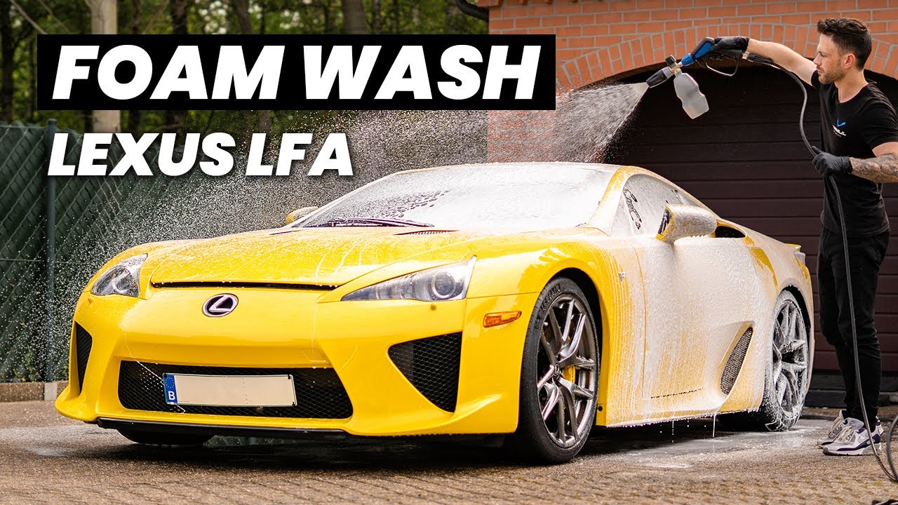 Lexus LFA Foam Wash (1 of 500) - Exterior Auto Detailing