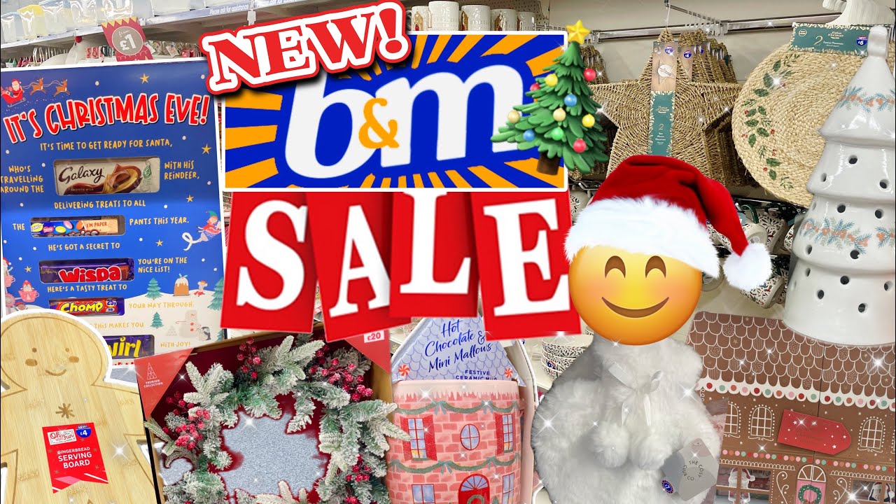 😍 NEW lN B&M & SALE‼️ CHRISTMAS 2024 | COME SHOP WITH ME IN B&M | OCTOBER 2024 | COSY CORNER