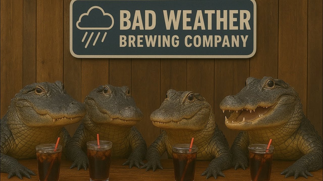 We Did An Alligator Show At A Brewery!
