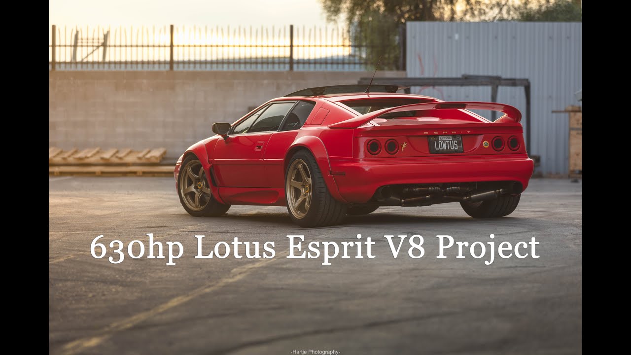 630hp Lotus Esprit V8 Rebuild