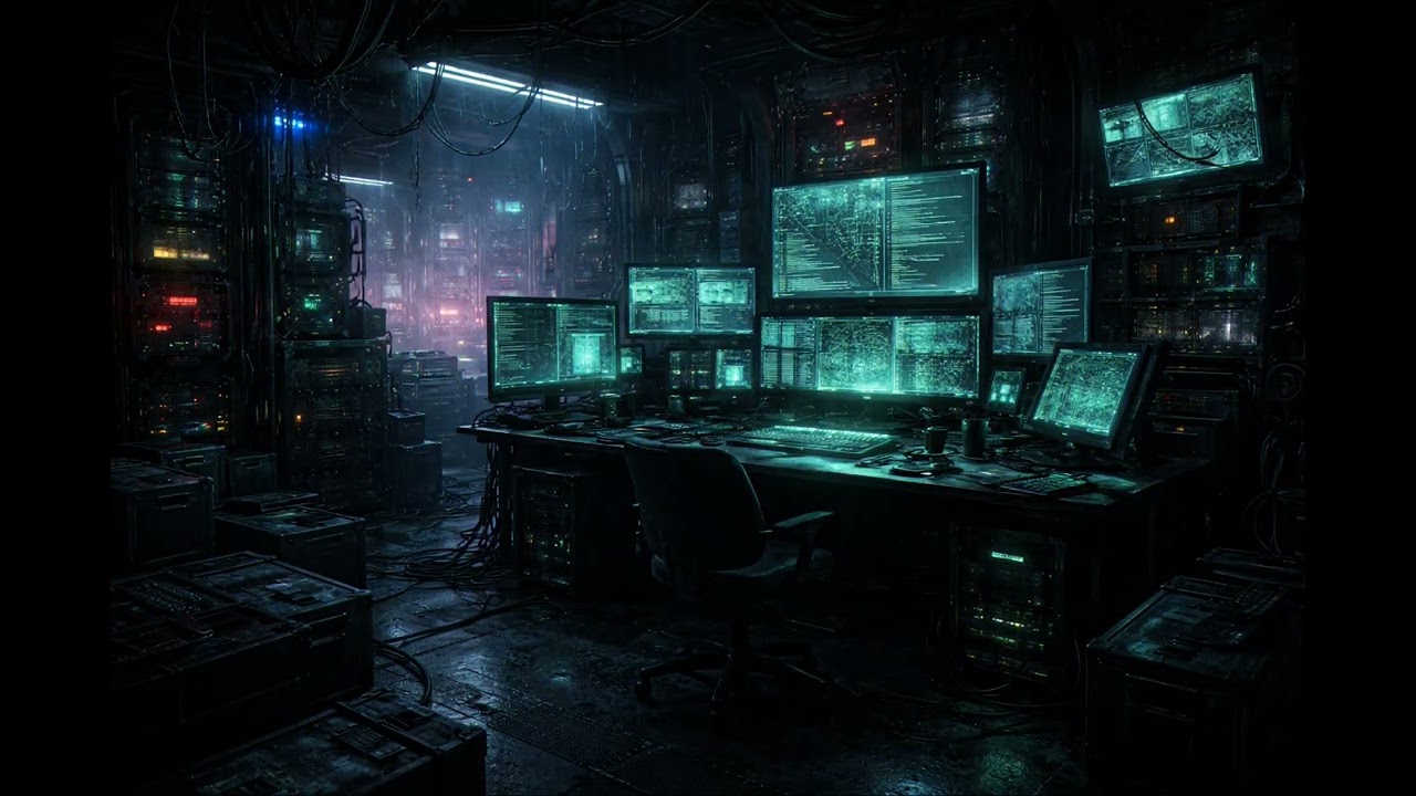 Black Terminal | Dark Funk Techno Rap