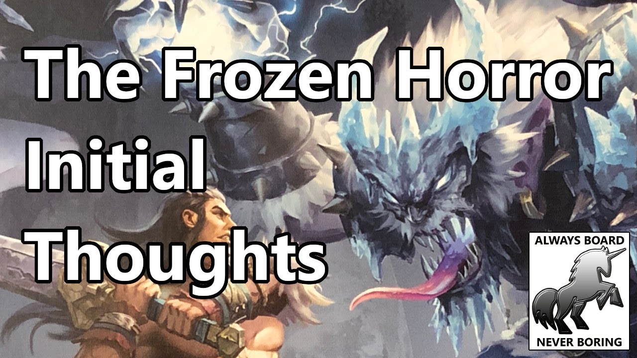 HeroQuest: The Frozen Horror Expansion | Unboxing, Rules Overview & Initial Thoughts