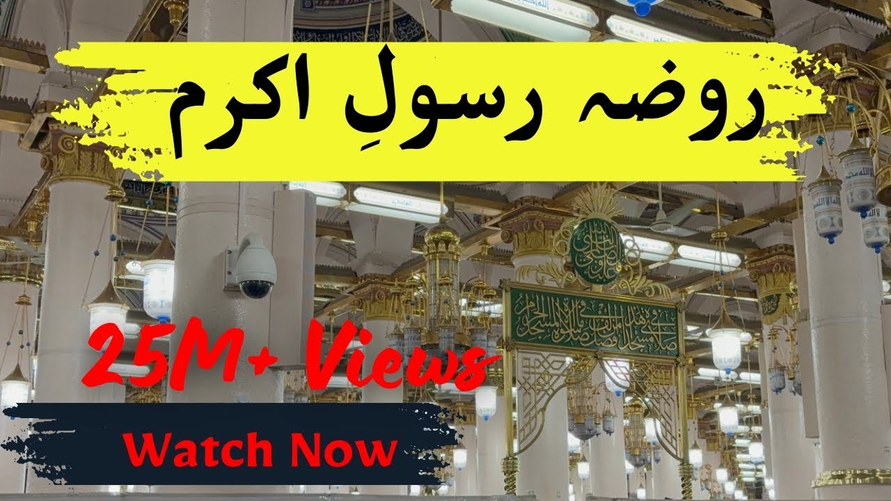 Roza e Rasool ﷺ Ki Ziyarat Kar Lo | Dil Ko Sukoon Dene Wali Jgha  | Madina Sharif Status
