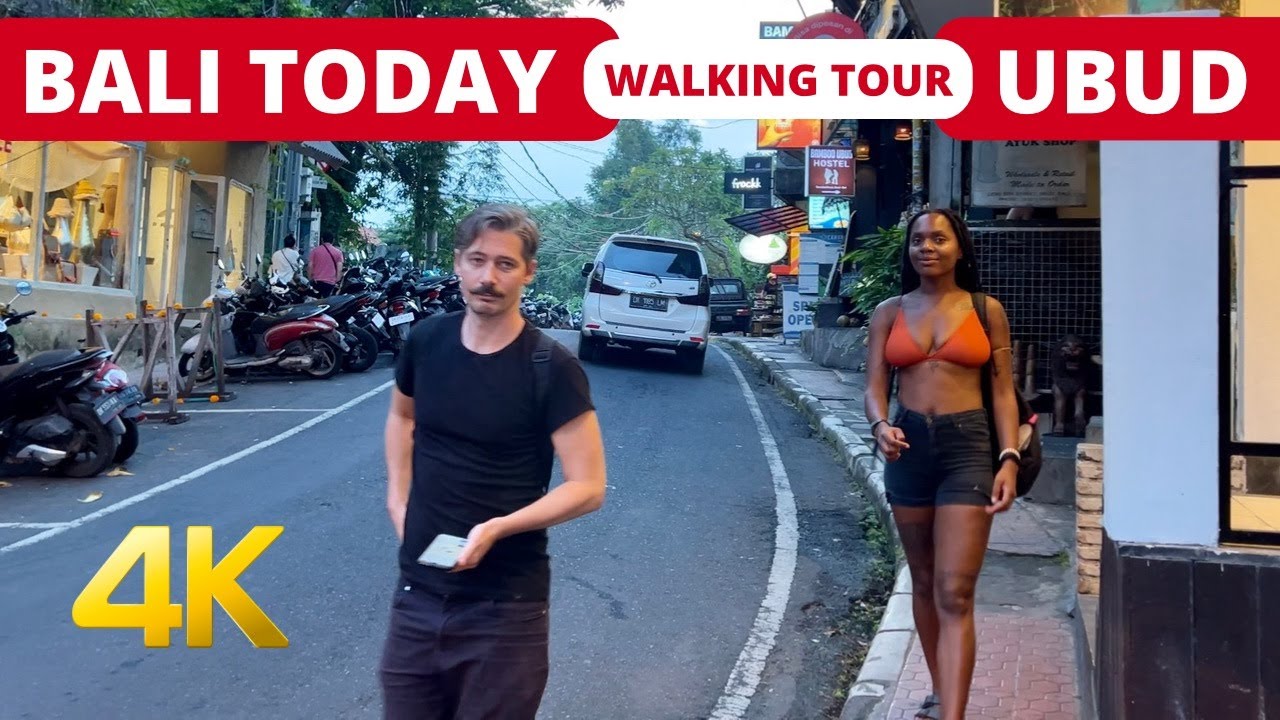 🇮🇩 BALI TODAY [4K] Explore UBUD Bali Indonesia | Virtual Walking Tour | Bali Travel Vlog Bali 2023