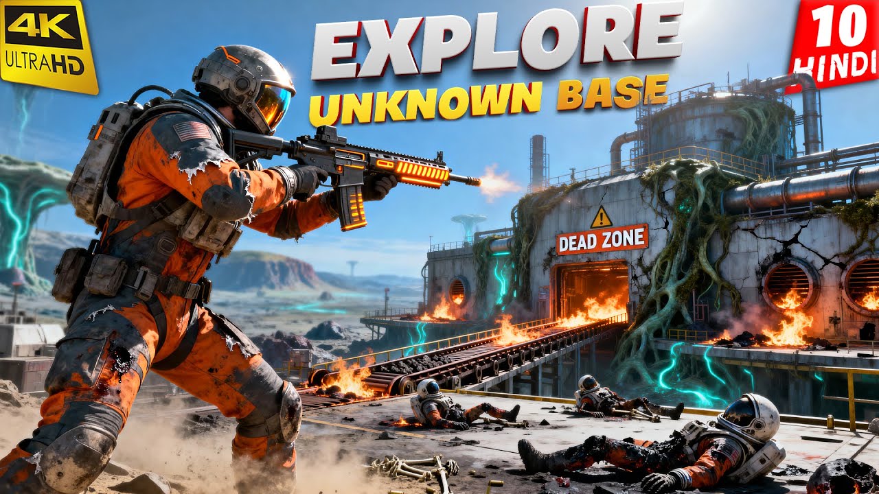 EXPLORE UNKNOWN BASE | StarRupture | 4K Gameplay HINDI
