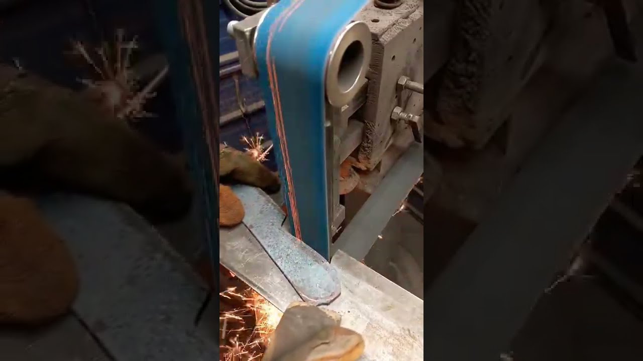 April 29, 2022 Shaping A Knife Blank On The 2