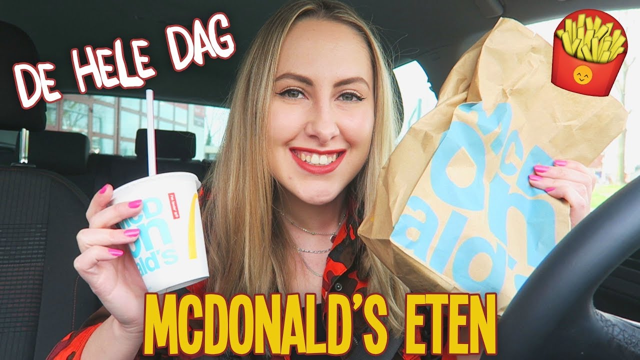 24 uur ALLEEN maar McDonald's eten! 😱