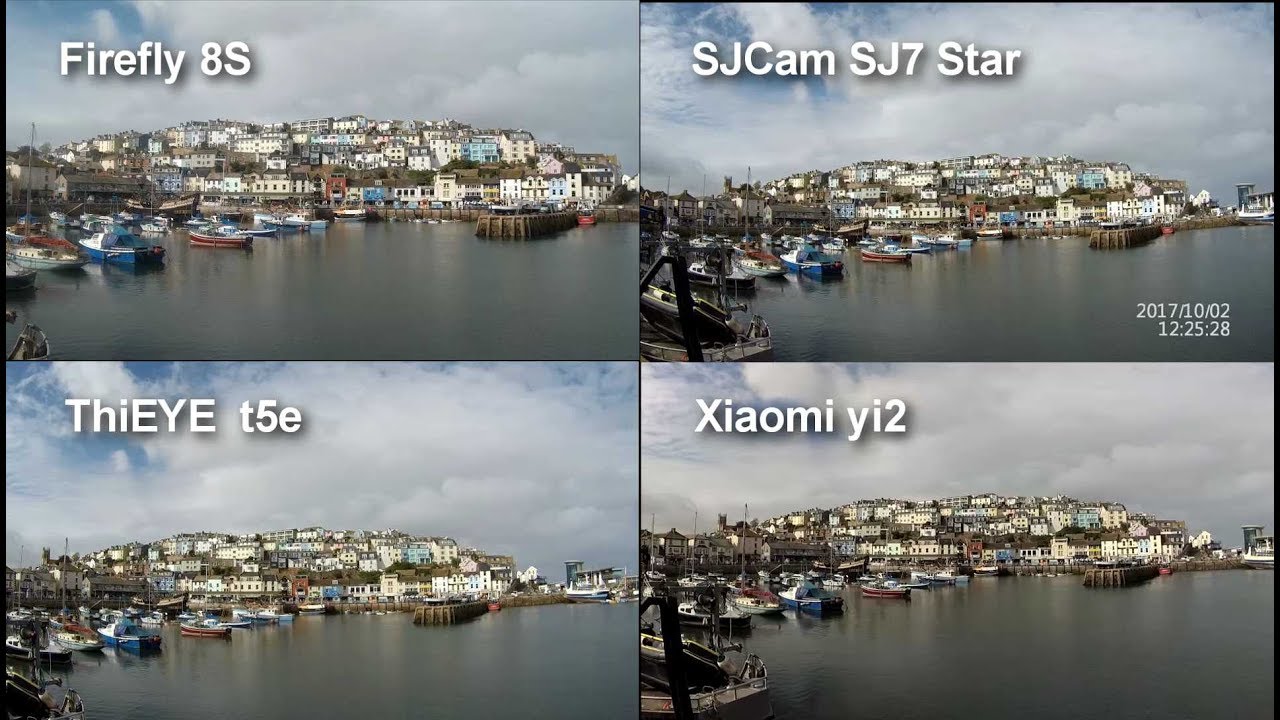 The BIG TEST! Four REAL 4K budget Action Cameras  Side by Side