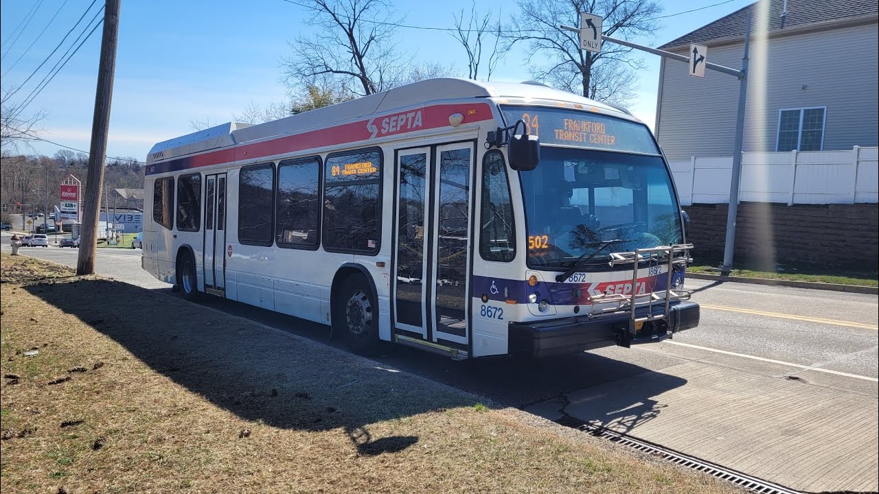 BUS LFS HEV 2014 NEW FLYER SEPTA #8672