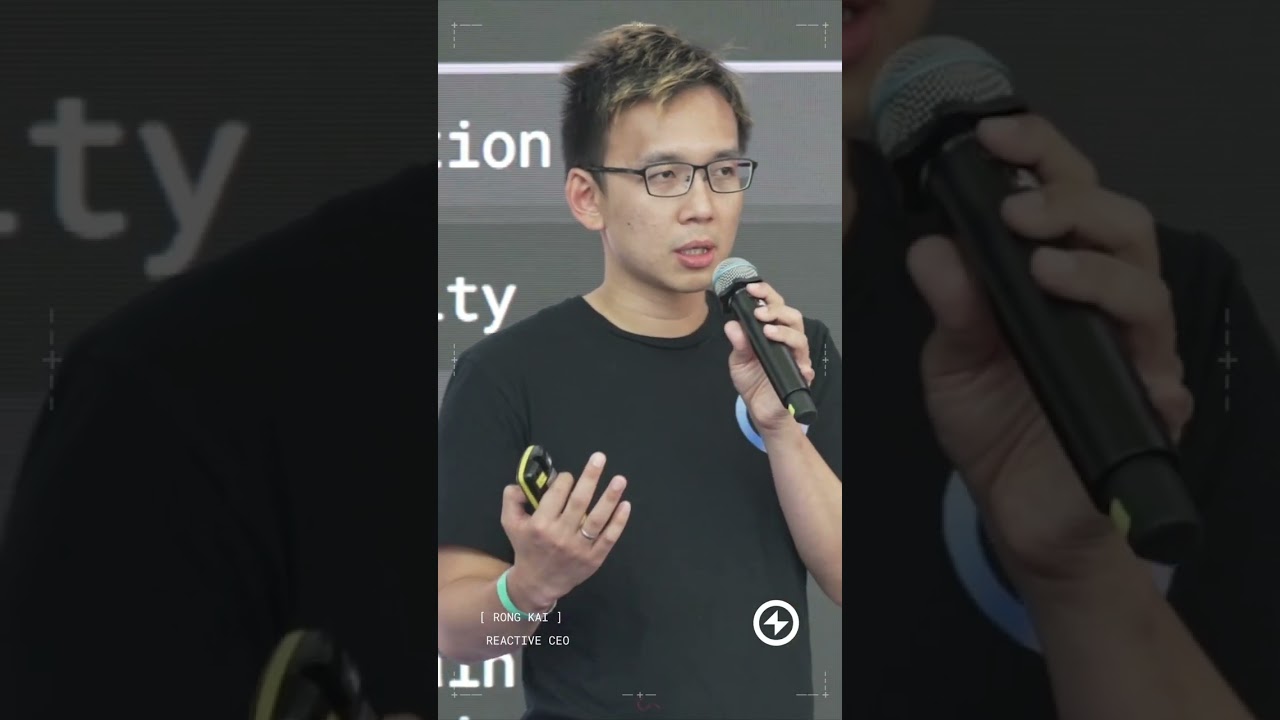 Uniqueness of Reactive Network | Rong Kai at Ethereum Singapore