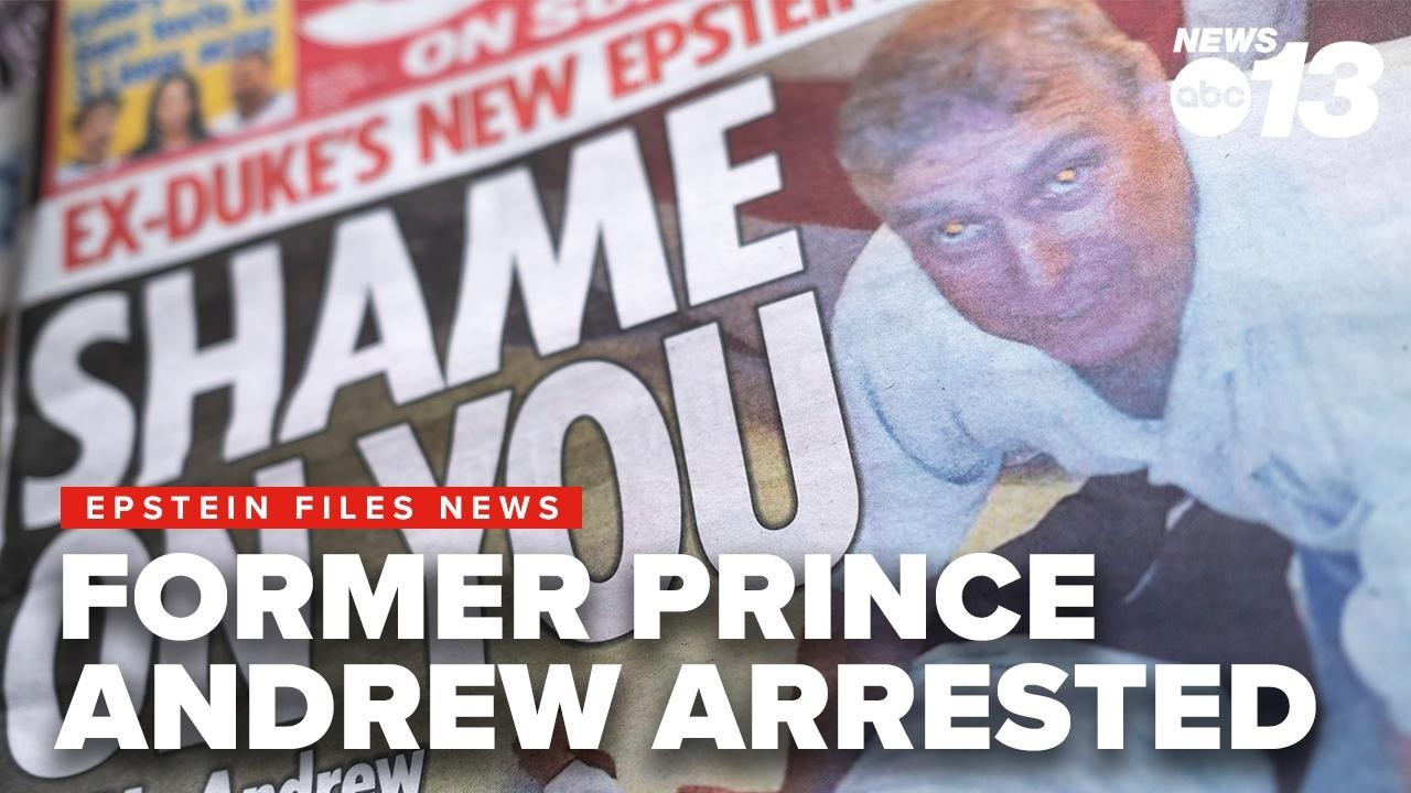 Former Prince Andrew is arrested in the wake of the Epstein files release