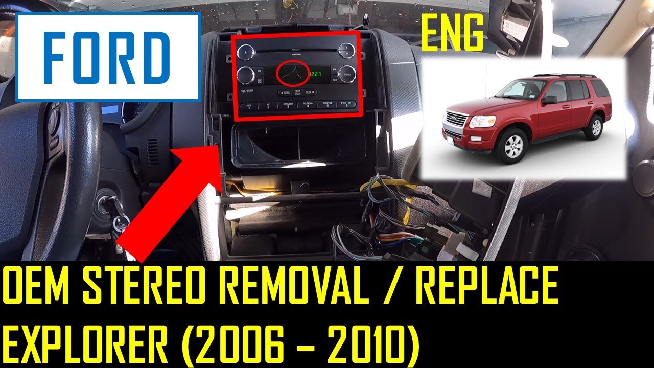Ford Explorer (2006-2010) - OEM Stereo Removal / Replace