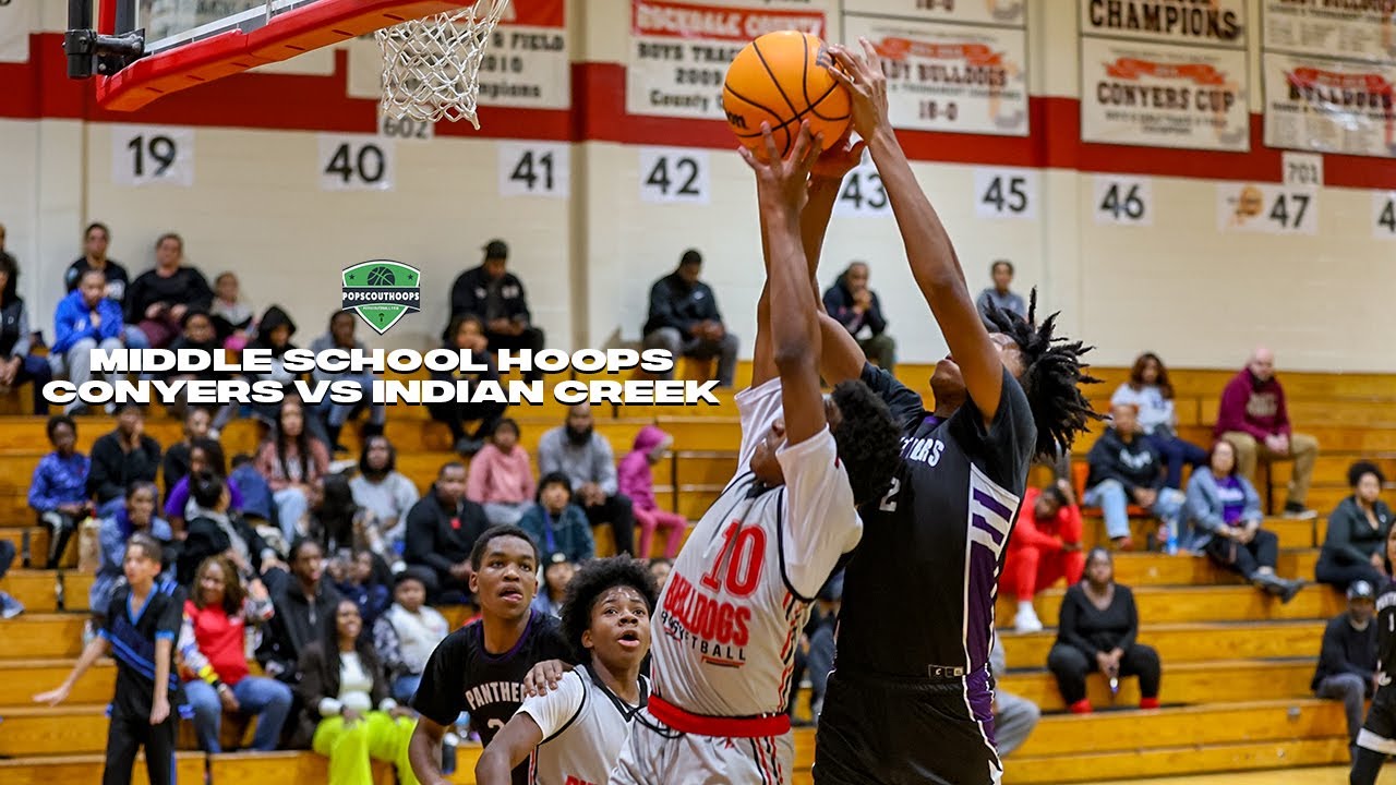 CAN CONYERS' HOOPERS KEEP THEIR UNDEFEATED STREAK GOING VS INDIAN CREEK?!