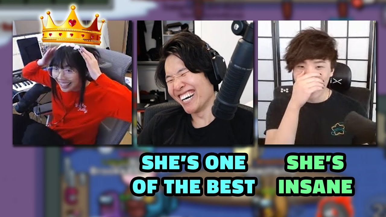 LilyPichu Dethrones Toast as the Best Among Us Player w/ Sykkuno INSANE Sheriff Game